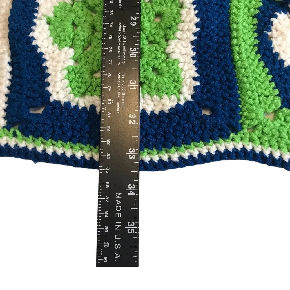 Vintage crochet ‎ baby blanket